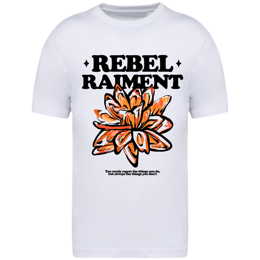 T-Shirt Oversize Uomo White | Rebel Raiment