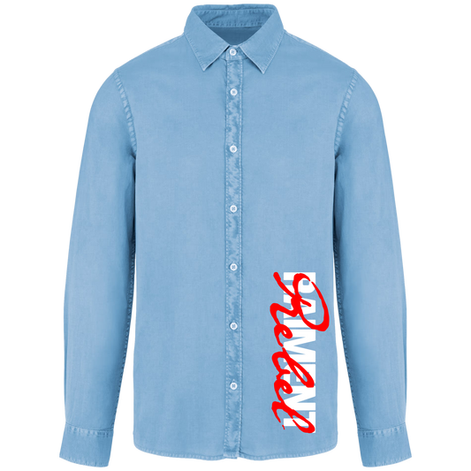 Camicia Uomo Cool Blue | Rebel Raiment