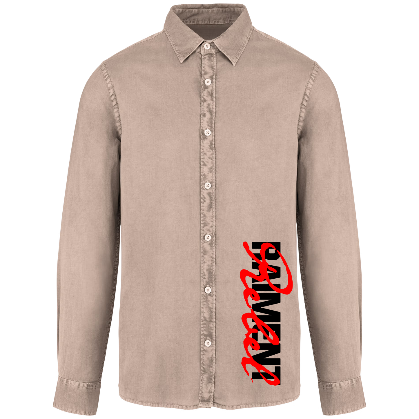 Camicia Uomo Beige | Rebel Raiment